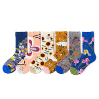 Creative Design Men's Middle Tube Socks Skateboard Street Couple Basketball Jk Socks