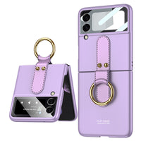 Mobile Phone Case Folding Simple And Creative Frosted Hard Shell Solid Color