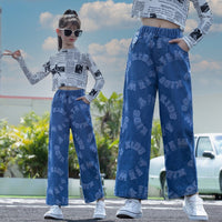 Women's Children's Trousers Autumn Dress With Ankle Trousers