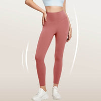High Waist Nude Feel Yoga Pants Women's Summer Thin Peach Hip Lifting Seamless Fitness Pants