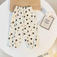 Summer New Style Boys And Girls Baby Double-Layer Gauze Casual Breathable Trousers