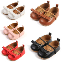 Autumn Bow Soft Bottom Non-slip Toddler Shoes