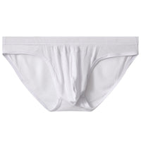 Men's Briefs Convex Low Waist Briefs Breathable Sexy Youth Underwear Solid Color Loose Pants
