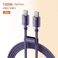 Transparent Fast-charging Data Cable