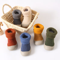 Thickened Children Sneakers Winter Super Warm Toddler Indoor Shoes Socks