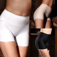 High-waisted, Close-in, Flat Corner, Traceless Ice Silk Panties For Women