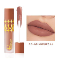 24 Color Matte Shimmer Matte Surface Nonstick Cup Lip Lacquer