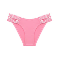 T-back Women's Thin Ice Silk Lace Edge