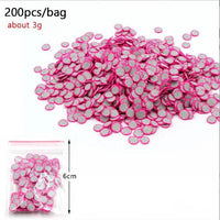 Soft Clay Fruit Sliced Slime Filling Material