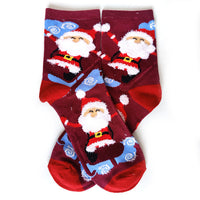 Women Casual Winter Christmas Socks Thickened David's