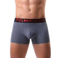 Striped Men's Underwear Breathable Close-fitting Boxers