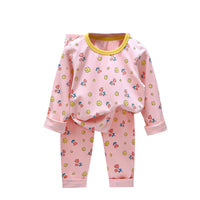 Children's Pajama Set Cotton For Baby Underwear Boys' Home Wear Girls' Long Johns Top & Bottom