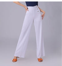 Latin Dance Practice Ballroom Dance Wide-leg Pants