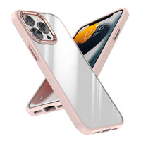 Transparent Lens Metal Large Hole Phone Case