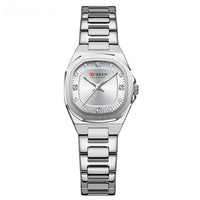 Business-Casual Womens Rhinestone Watch