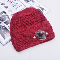 Plush Warm Mother In Law Knitted Hat