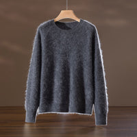 Womens Loose Warm Soft And Fluffy AutumnWinter Fleece Top