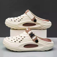 Men's Simple And Stylish Casual Platform Slippers