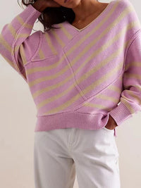 New Off-shoulder Loose Off-shoulder Top Long Sleeve Sweater