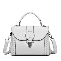Retro Simple Shoulder Bag Soft Leather