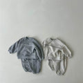 Sweatshirt And Sweatpants Simple Design Trendy Lines Suit Versatile