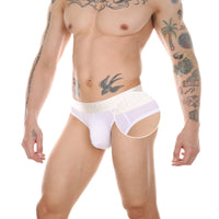 Men's Ice Silk Ultra-thin Translucent T-back
