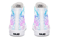 Fashion Printed Couple High Top Canvas Shoes
