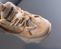 Boys' College Students Soft-soled Mid-top Sneakers