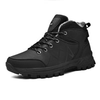 Men's Fleece Warm Outdoor Hiking Sneakers