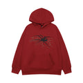 Retro Spider Couple Hooded Sweater