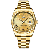 Blue Quartz Watch Couple Business Watch