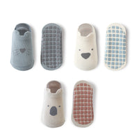 Baby Cotton Non-slip Indoor Cooling Learning To Walk Short Boat Socks