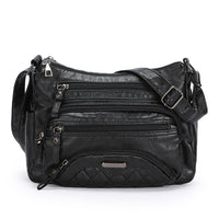 New Fashion Soft Leather Trendy Casual One-shoulder Crossbody