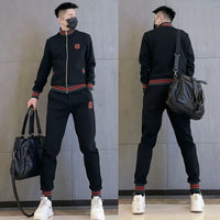 Light Luxury Simple Stylish All-Match Casual Sports Suit For Men