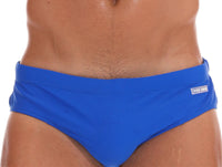 Men's Swimming Briefs With Printed Stitching To Prevent Embarrassment