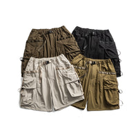 Japanese Outdoor Fashion Large Pocket Pants Loose Shorts Men