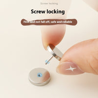 Brooch Fixed Cardigan Sweater Sweater Neckline Accessories Screw Buckle Line