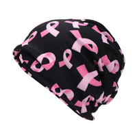 Breast Cancer Awareness Day Patterned Headscarfhat