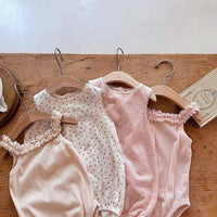 Suspended Tank Top Romper Girl