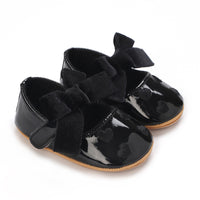 Baby Girl Bowknot PU Soft Bottom Toddler Shoes