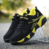 Kids Sports Mesh Shoes Boys Running Perforated Shoes With Large Mesh Holes For Breathability