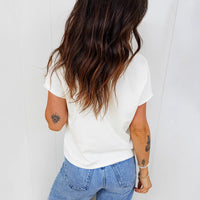 Women's Round-neck Short-sleeve Top