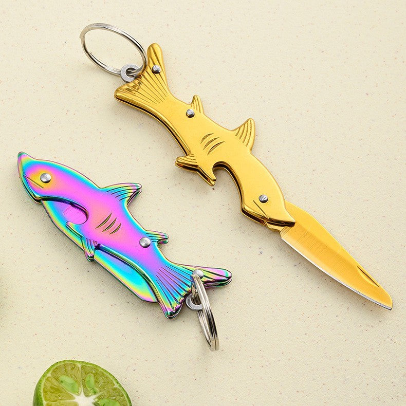 Keychain Pendant Folding Knife Portable