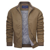 Plus Size Men's Casual Loose Padded Jacket