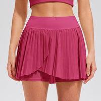 Fake Two-piece Breathable Sports High-waisted Skirt