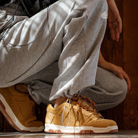 Niche Design Couple Platform Bread Shoes For Men Retro