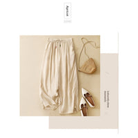Stylish Trendy New Loose-fitting Minimalist Straight-leg Pants