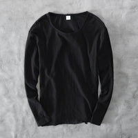 Men's Fashionable Casual All-Match Crewneck Long-Sleeve