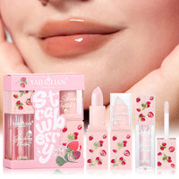 Lipstick 2-in-1 Lip Gloss Moisturizing Anti-cracking And Exfoliating