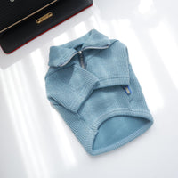 Pet Clothes Dog Stand-up Collar Zipper Bottoming Shirt